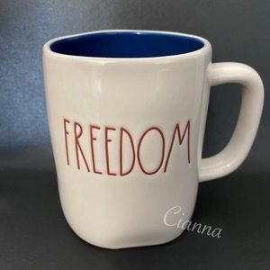 Rae Dunn Freedom Mug